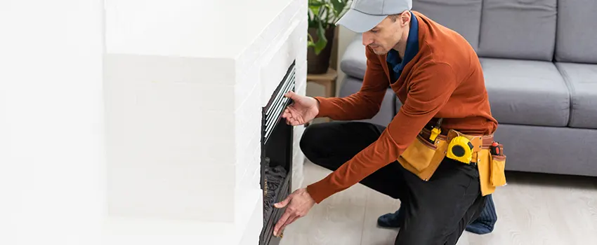 Cost of Fireplace Door Installation Service in North Aurora, Illinois